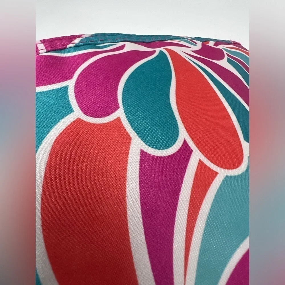 Contents by Allegro colorful cosmetic zipper pouch